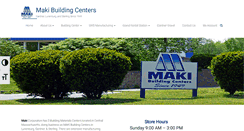 Desktop Screenshot of makibuildingcenters.com