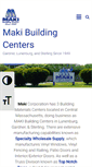 Mobile Screenshot of makibuildingcenters.com